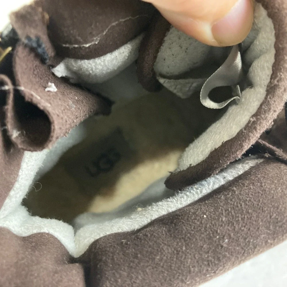 UGG Adirondack III Hiker Boots Sz 6‎ Waterproof Zip Gorpcore Hiking Snow Rain